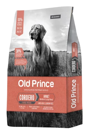 Old Prince Perro Adulto Mediano y Grande Cordero y Arroz