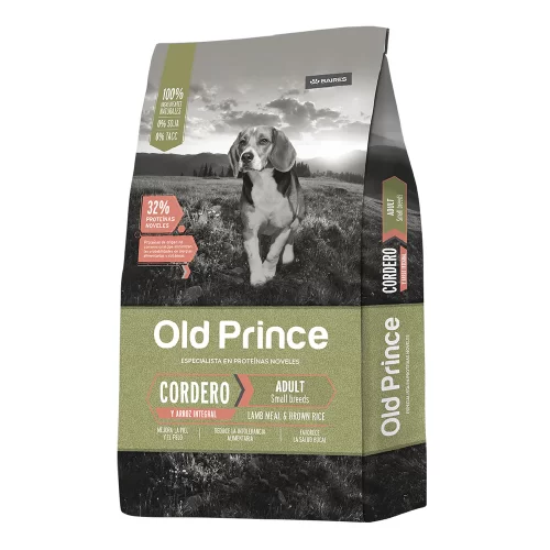Old Prince Perro Adulto Pequeño Cordero y Arroz