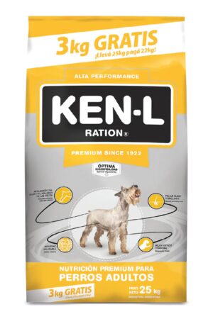 Ken-L Perro Adulto 22+3kg